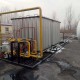 Gas pressure regulating skid