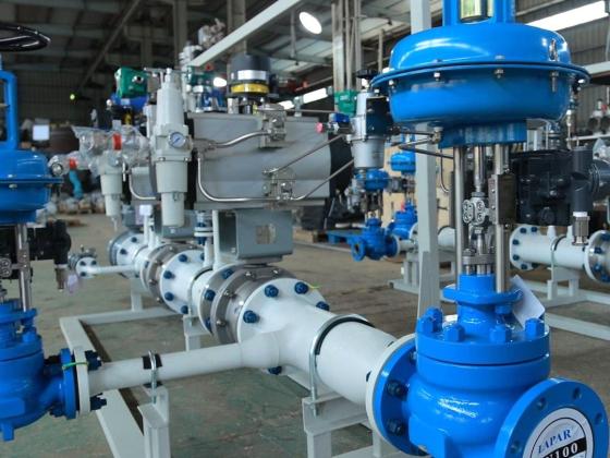 Gas conditioning skid