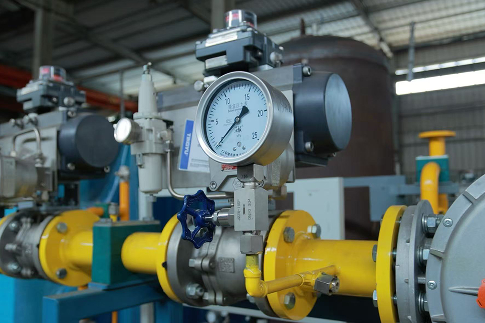 Gas Pressure Regulating Skid