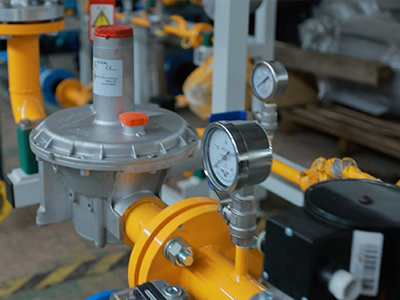 Gas Pressure Regulating Skid