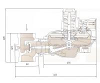 Регулятор давления газа для тяжелых условий эксплуатации, вход 125 фунтов на кв. дюйм