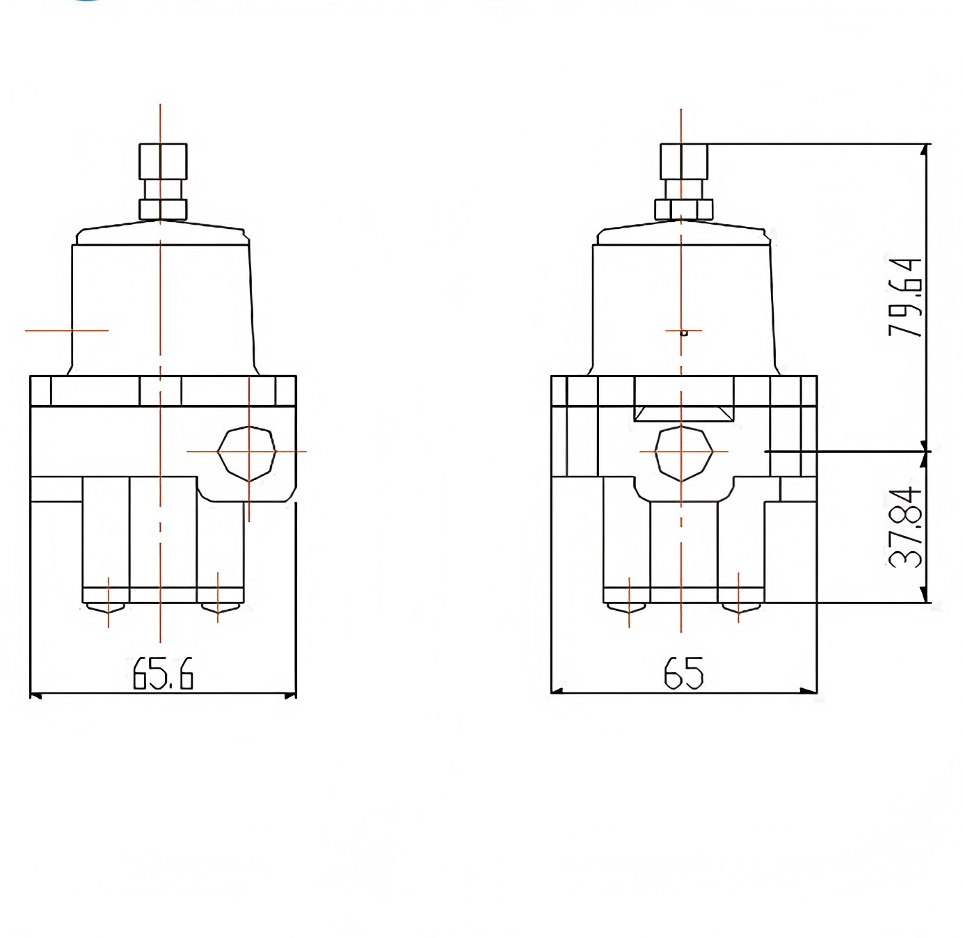 Primary Regulator Gas Pressure Regulating Valve