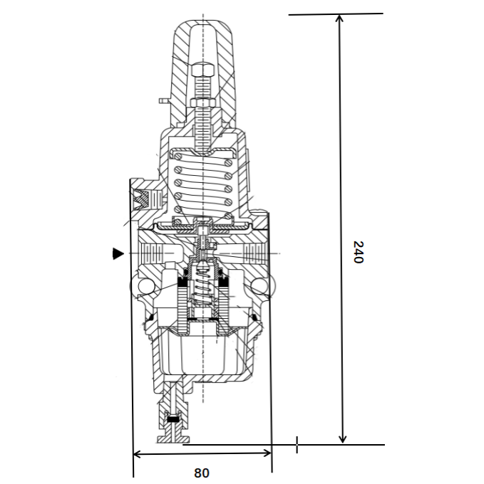 Air Regulator with Filter Pressure Regulating Valve