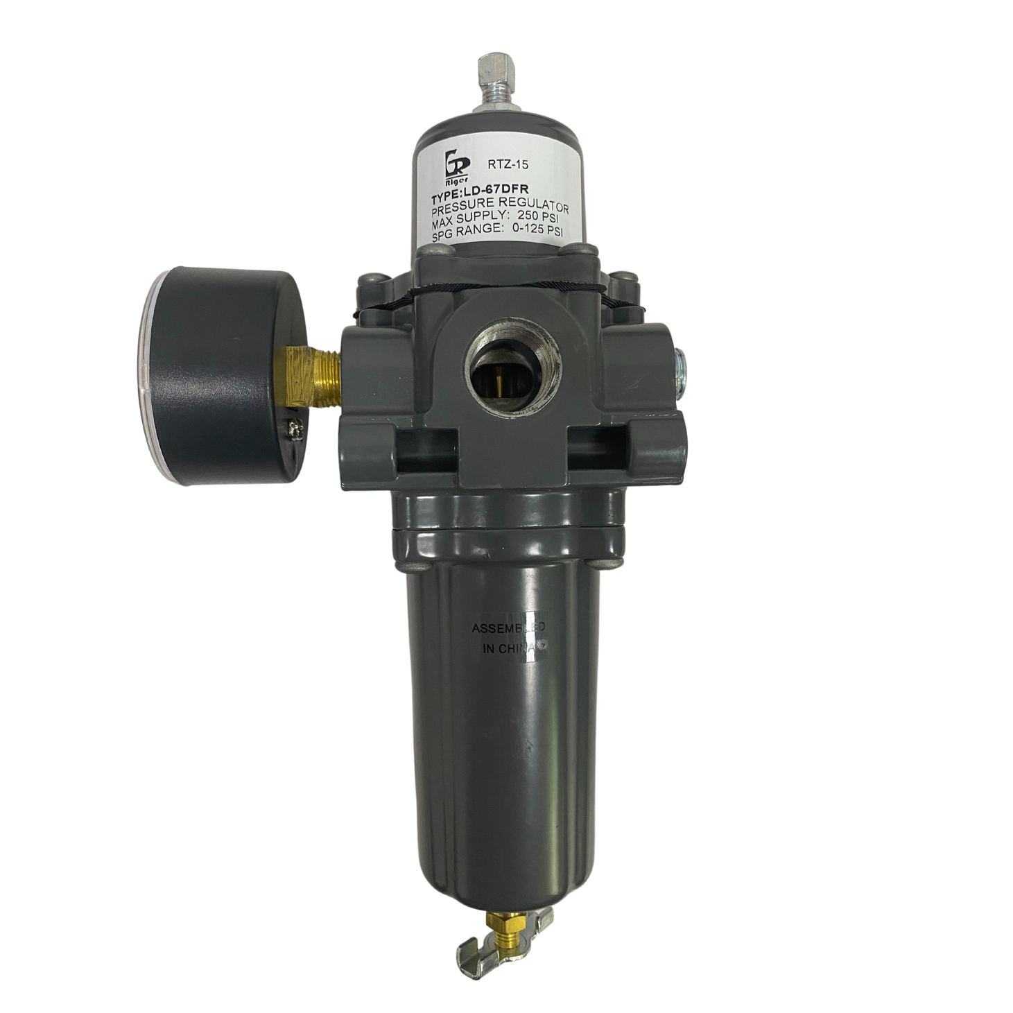 LD-67DFR Air Filter Regulator 250 PSI