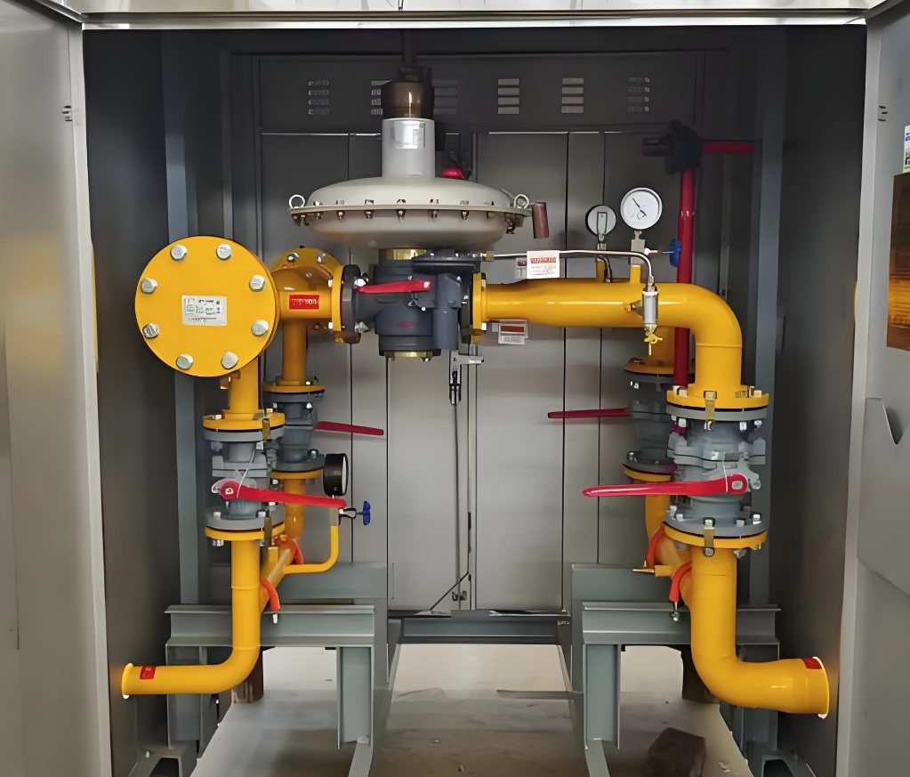 Gas Pressure Regulating Skid