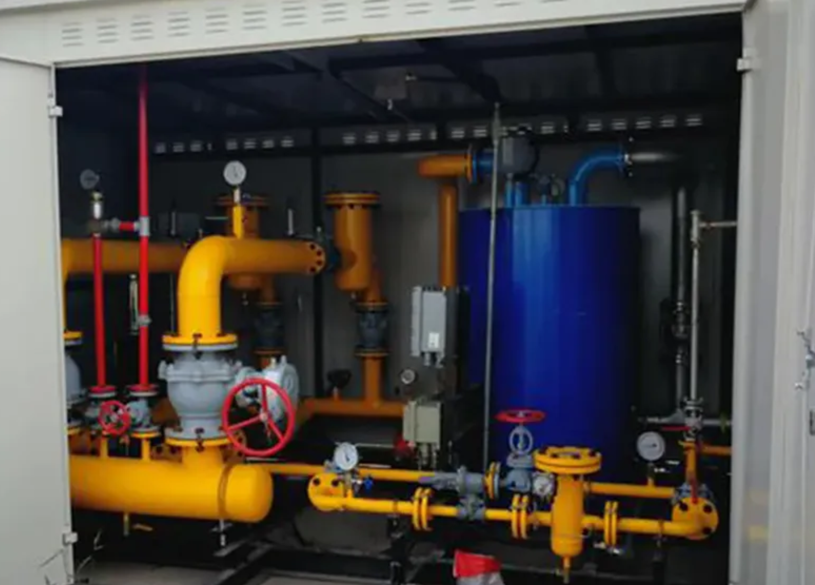 Natural Gas Measuring Skid