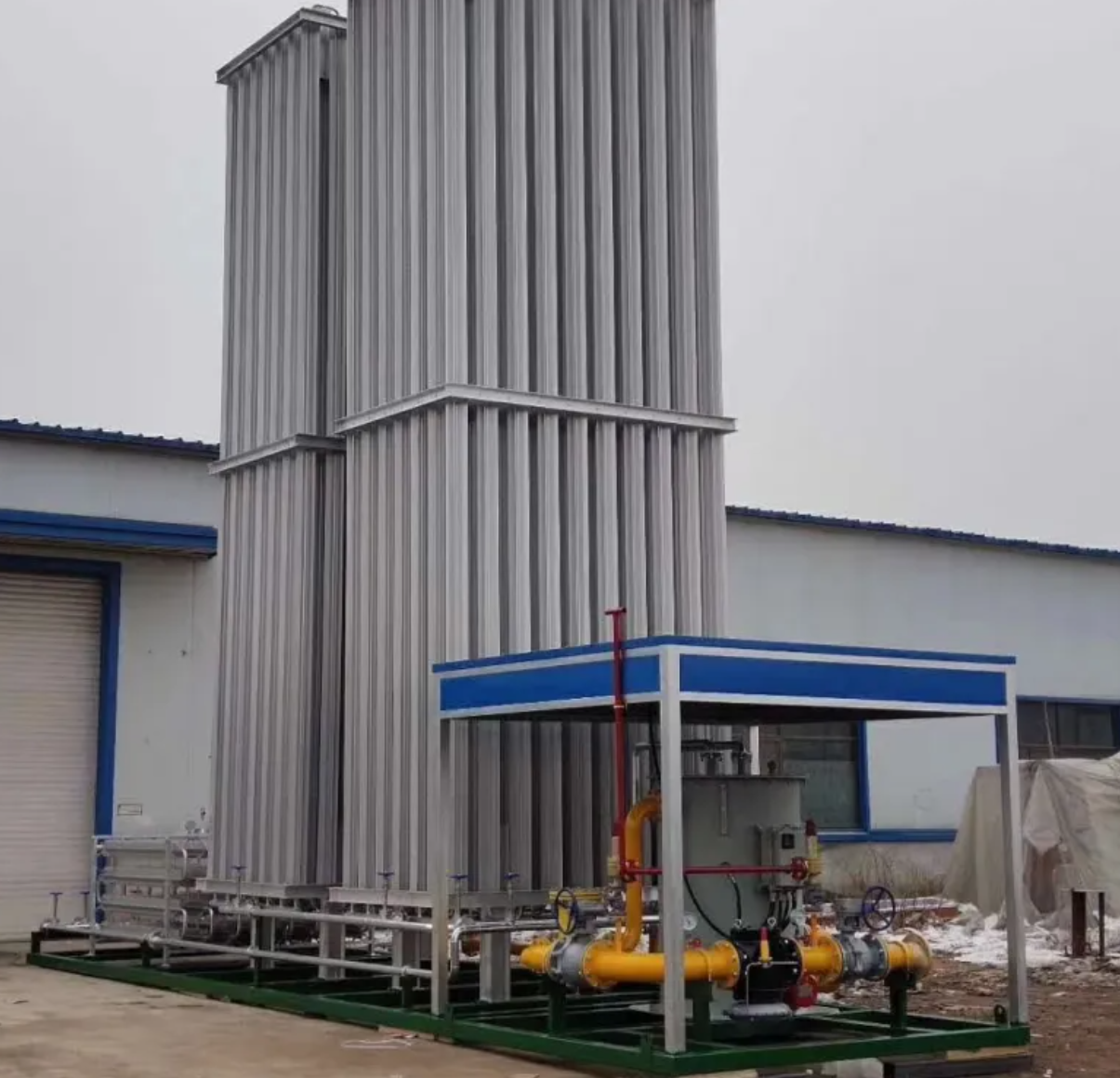 Gas Pressure Regulation Skid