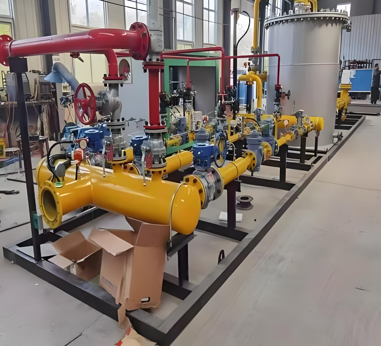 Pressure Relief Valve Skid Pressure Relief Valve Skid