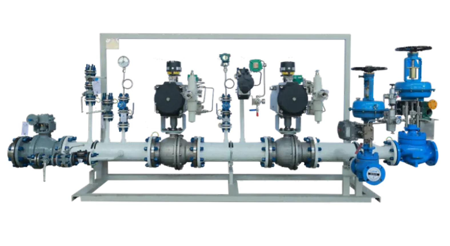 Gas Pressure Regulating Skid