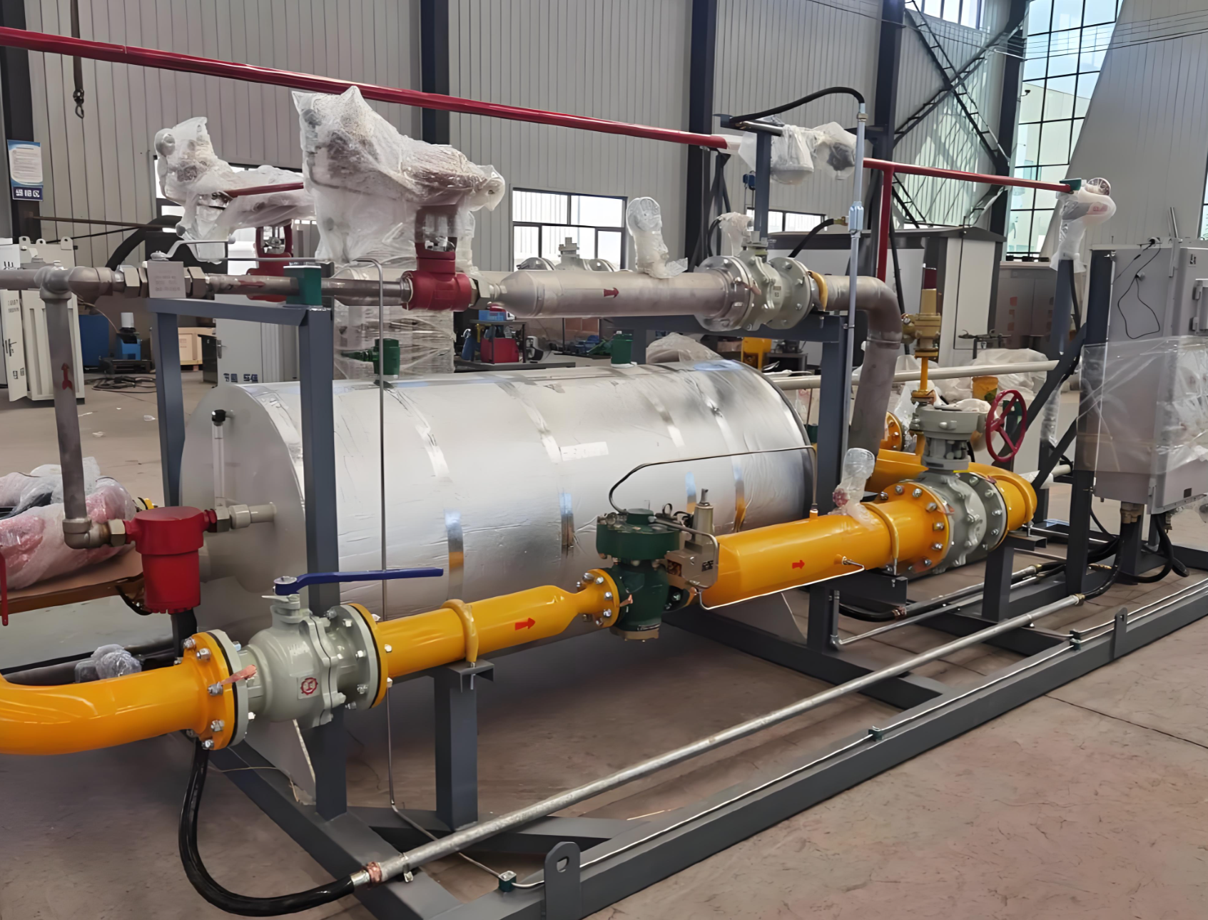 Oxygen Pressure Reducing Skid