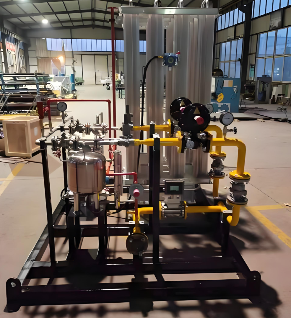 Nitrogen Gas Pressure Regulation System