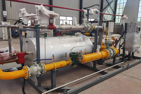 Industrial Gas Pressure Reducing Skid