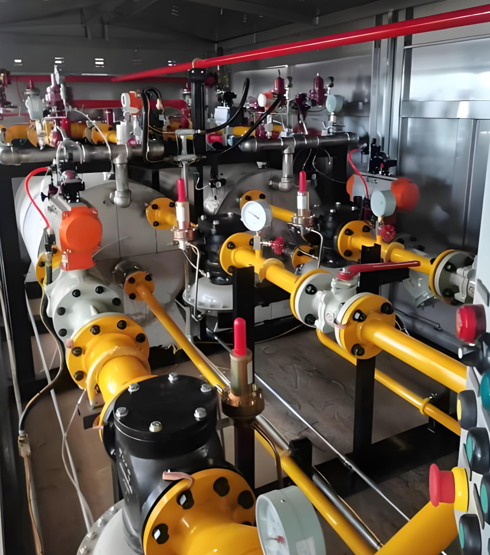 Pre-Assembled Steam Skid Package Pre-Assembled Steam Skid Package