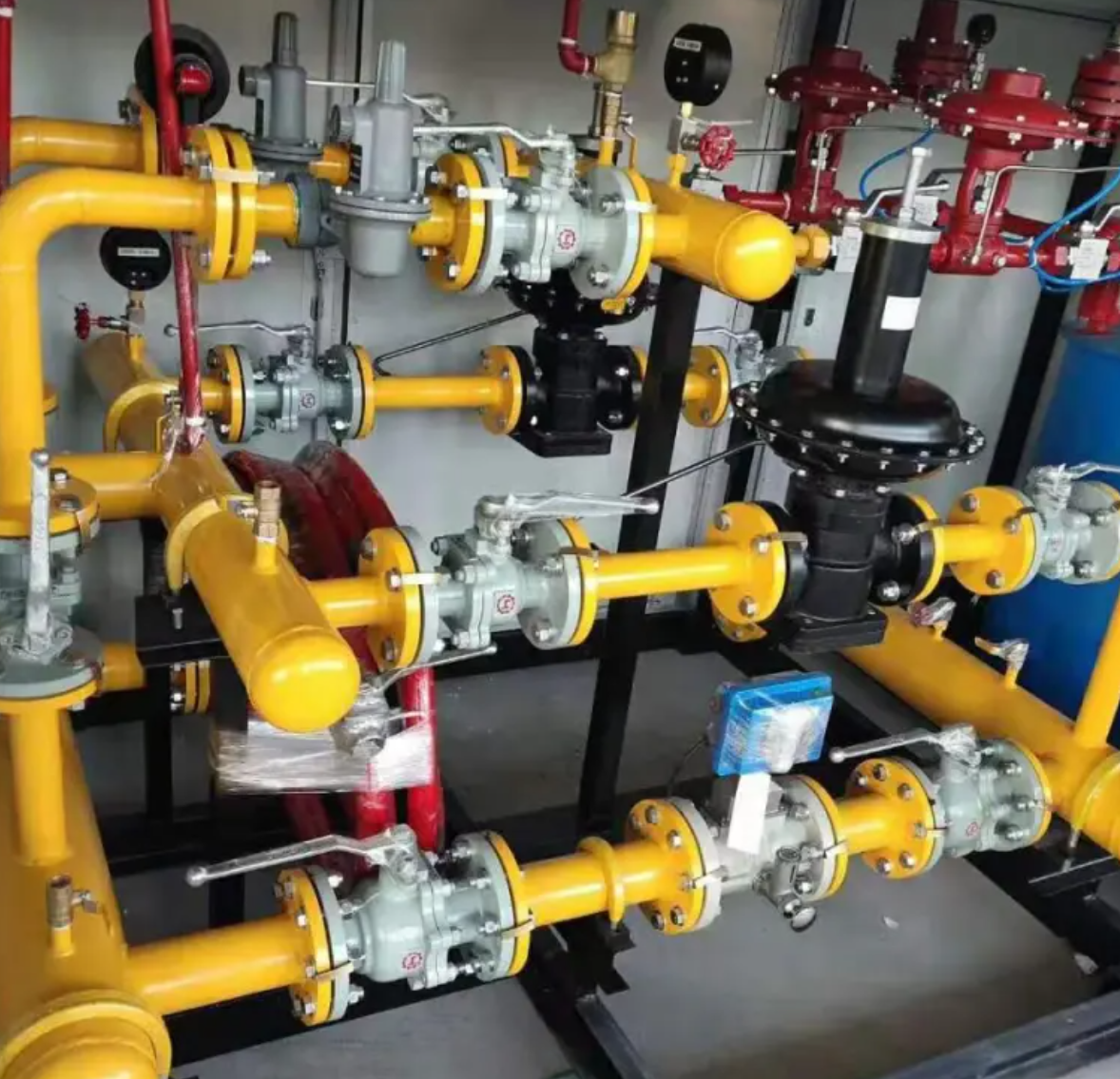 Skid for chemical processing