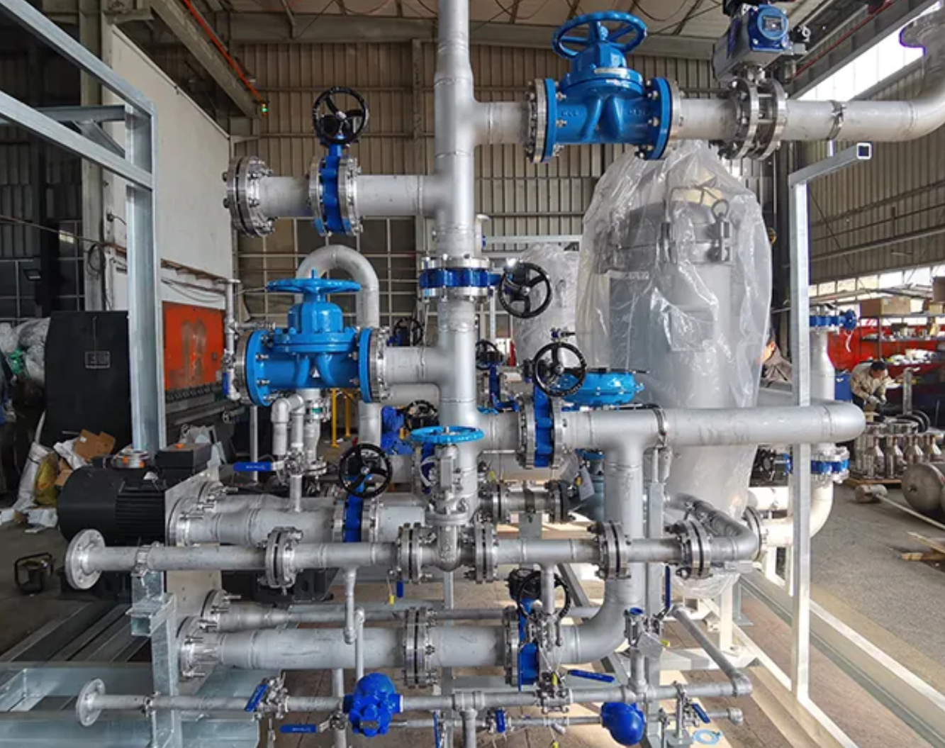 Chemical injection skid