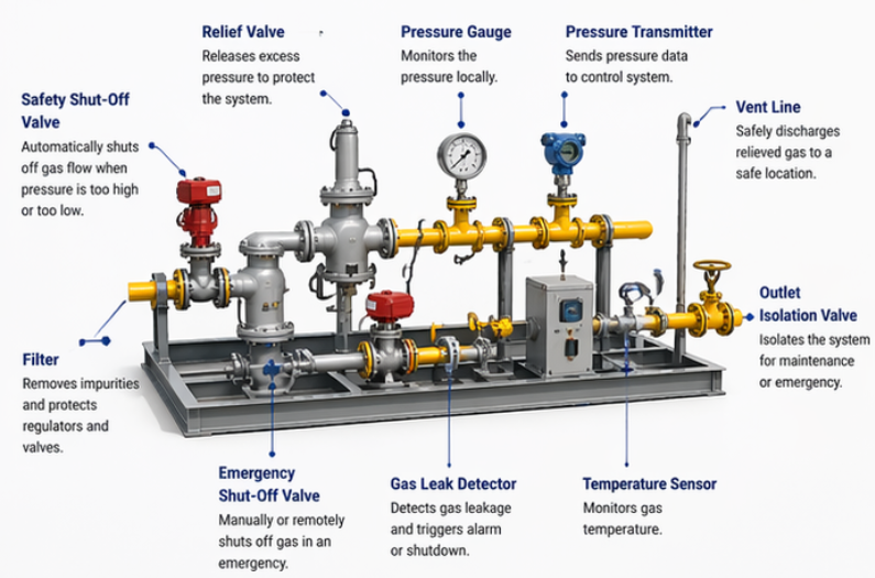 Safety Shut-Off Valve For Gas Skid Safety Shut-Off Valve For Gas Skid