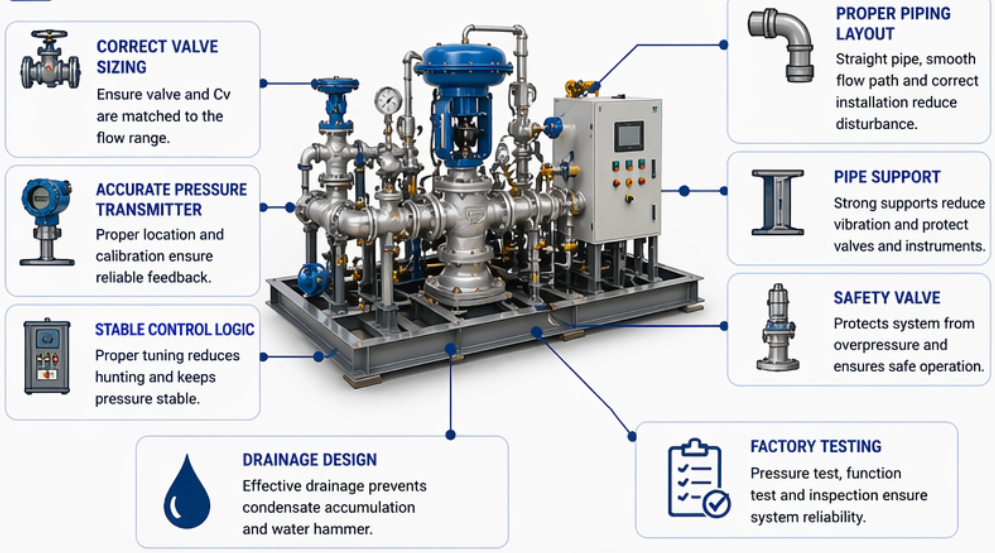 Stable Steam Pressure Stable Steam Pressure