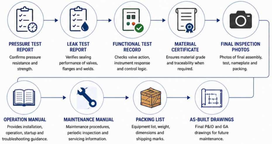 Steam Pressure Reducing Skid Documents