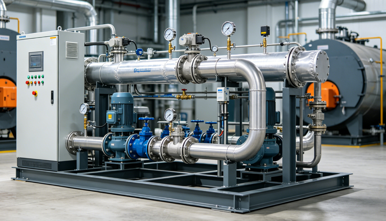 Boiler Room Steam PRDS System