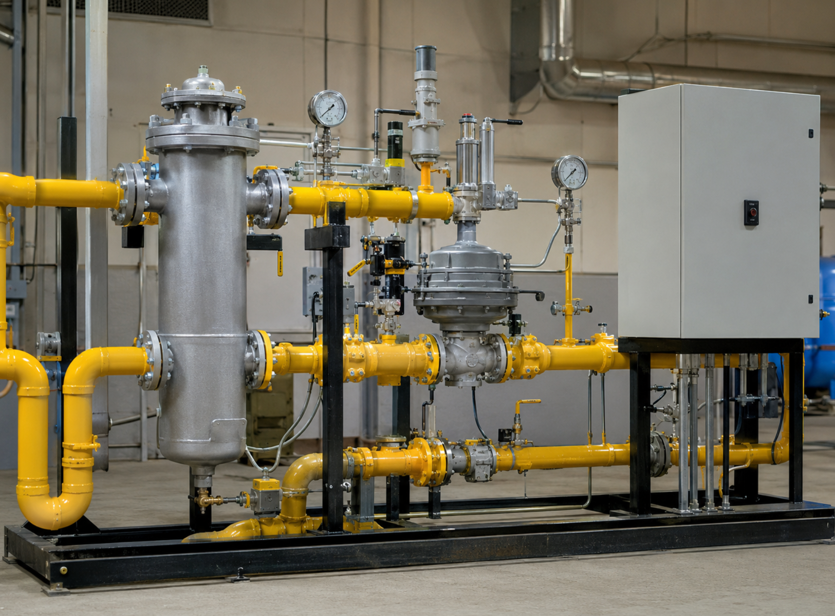 Gas Pressure Regulating Skid Manufacturer Gas Pressure Regulating Skid Manufacturer