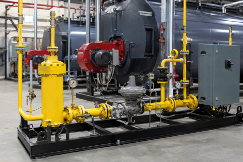 Gas Pressure Regulating Skid Manufacturer For Industrial Boiler Room Projects