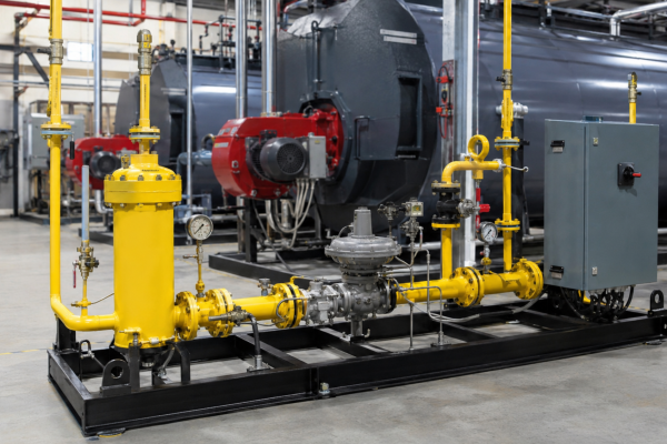 Gas Pressure Regulating Skid Manufacturer For Industrial Boiler Room Projects