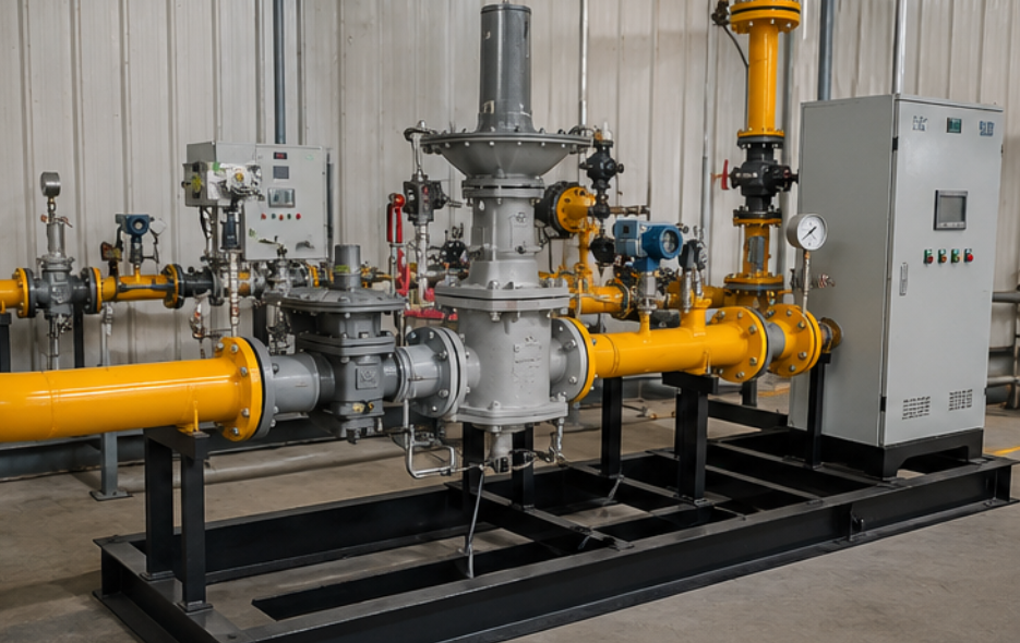 Natural Gas Pressure Regulating Skid Natural Gas Pressure Regulating Skid