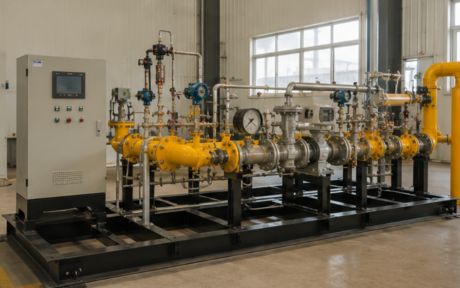 Natural Gas Metering Skid Natural Gas Metering Skid