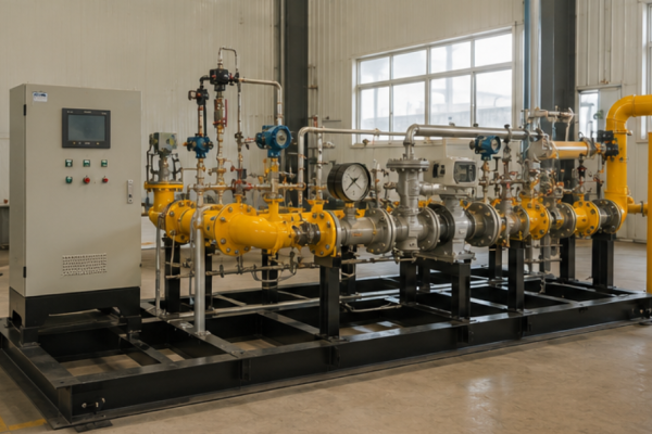 Natural Gas Metering Skid Manufacturer For Gas Station Projects