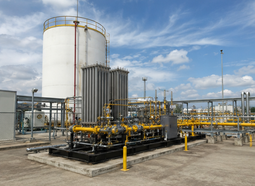 Gas Regulating Skid For LNG Satellite Station
