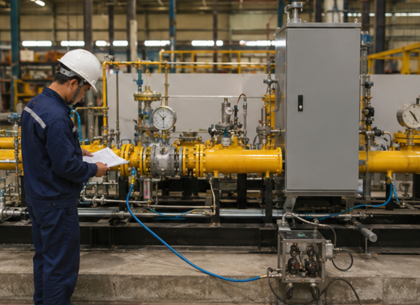 LNG Satellite Station Gas Regulating Skid