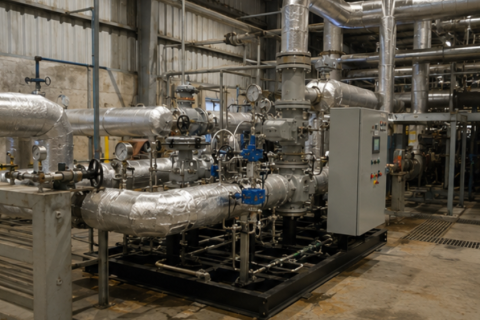 Steam PRDS System Supplier For Pressure And Temperature Control