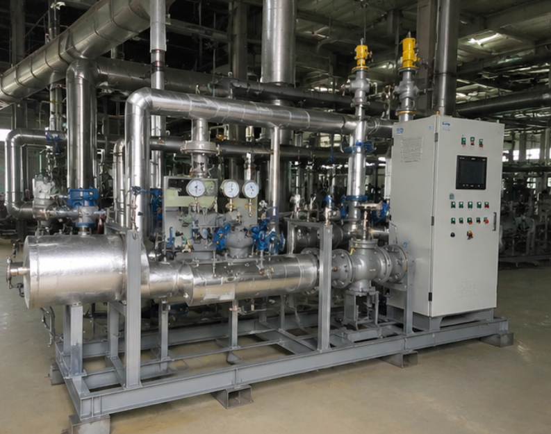Steam PRDS System For Power Plant