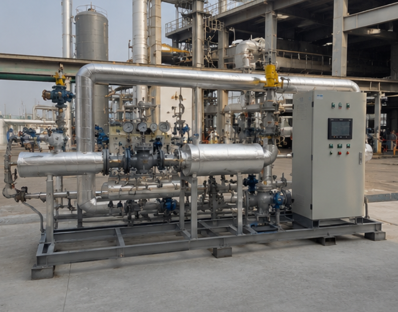 Power Plant Steam Desuperheating System