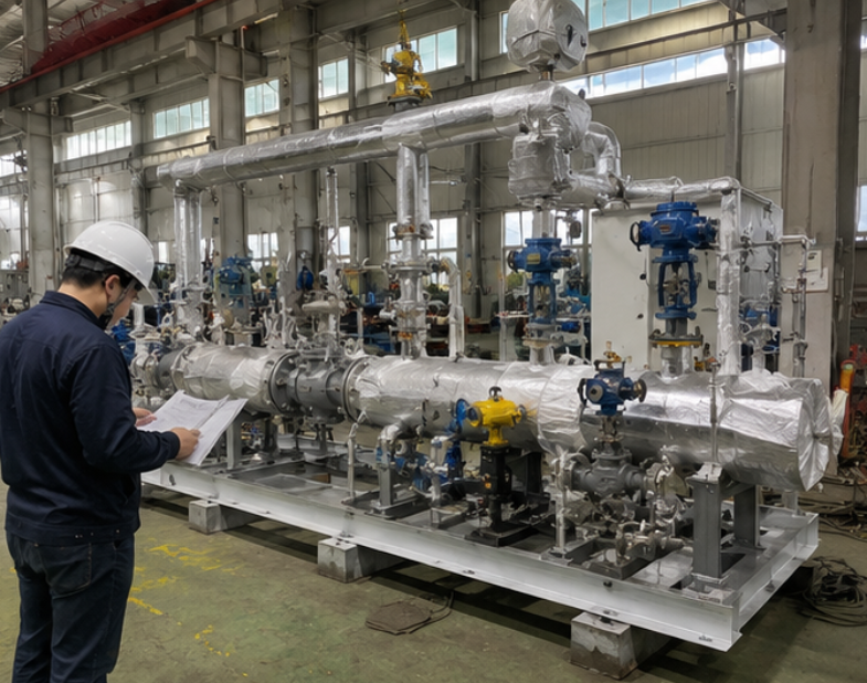 Steam PRDS System For Power Plant