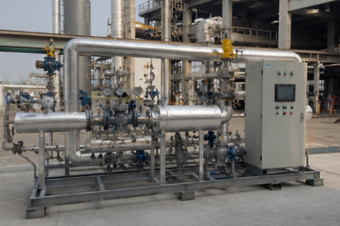 Steam Pressure Reducing And Desuperheating System For Power Plants