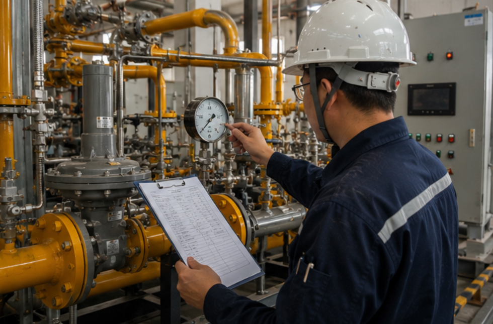 Industrial Boiler Room Gas Pressure Problem Industrial Boiler Room Gas Pressure Problem