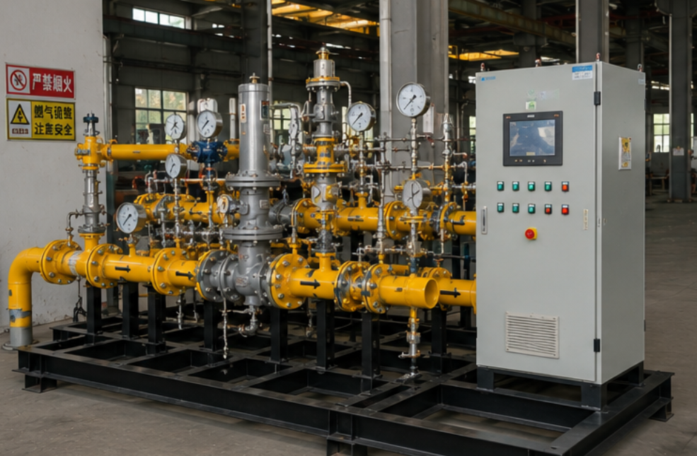 Factory Gas Supply System Low Pressure Factory Gas Supply System Low Pressure