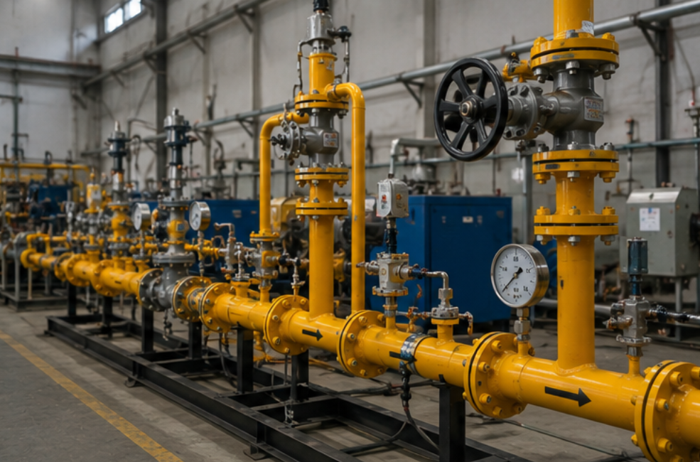Natural Gas Pressure Regulating Skid Natural Gas Pressure Regulating Skid