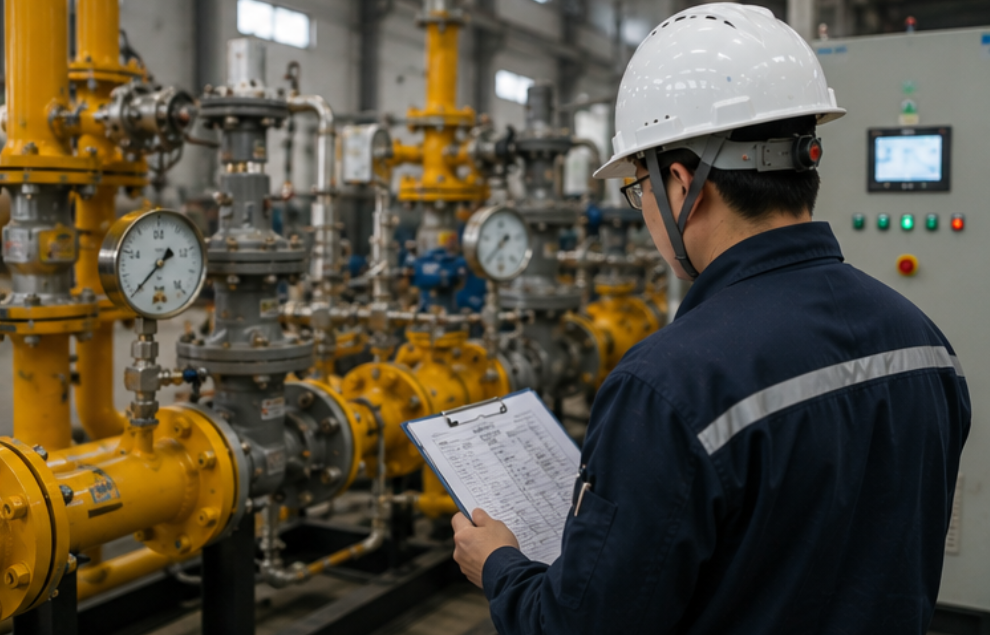 Factory Gas Supply System Low Pressure Factory Gas Supply System Low Pressure