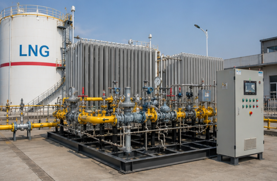 LNG Station Gas Pressure Fluctuation