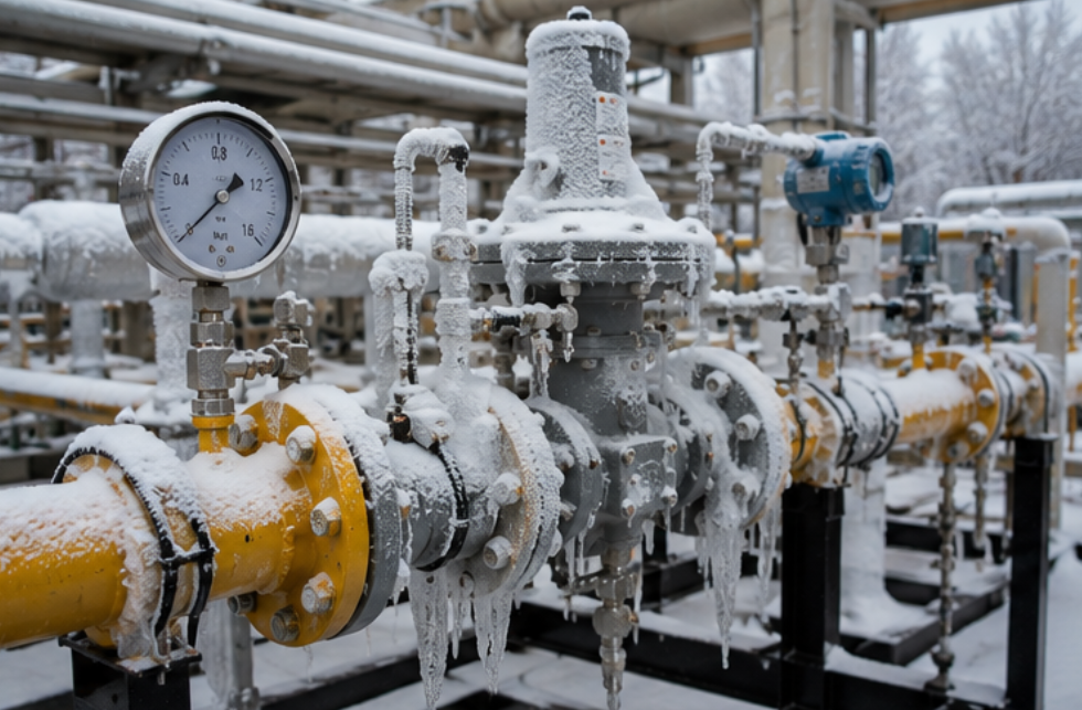 Gas Pressure Regulating Skid For Cold Weather Gas Pressure Regulating Skid For Cold Weather