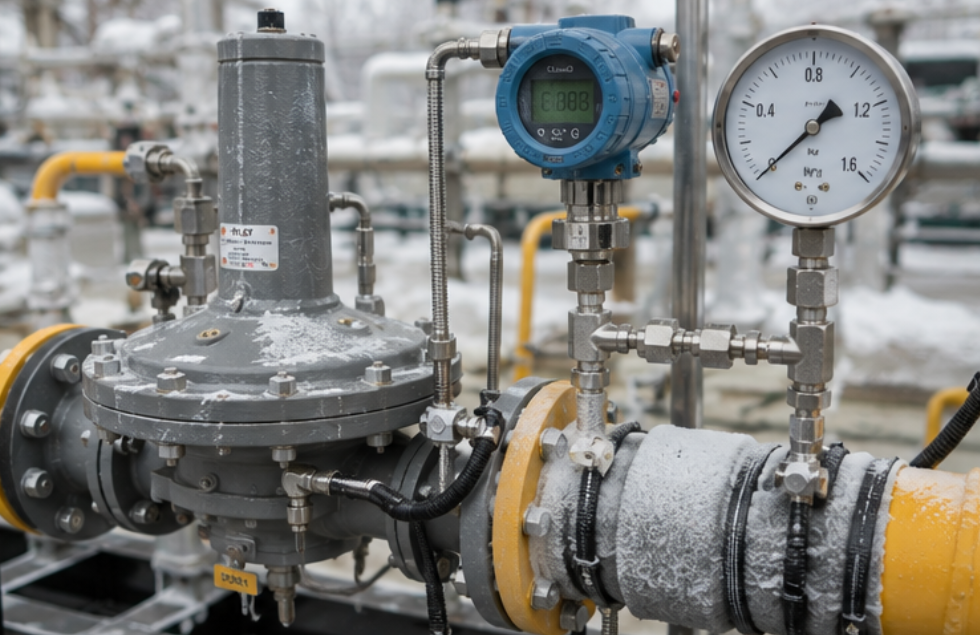 Gas Pressure Regulating System Freeze-Up Gas Pressure Regulating System Freeze-Up