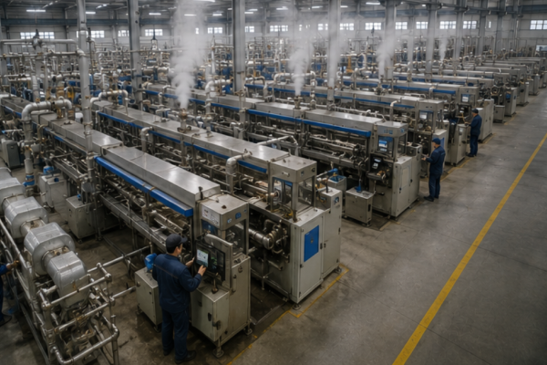 Why Steam Pressure Drops When Production Lines Start Together