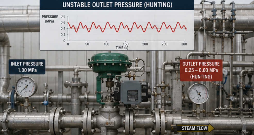 Steam Pressure Reducing Valve Hunting Steam Pressure Reducing Valve Hunting