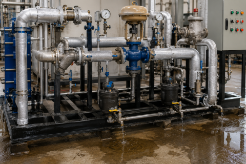 How Condensate Build Up Affects Steam Pressure Reducing Skids