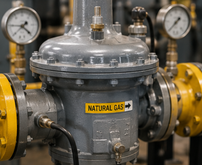 Natural Gas Pressure Regulator Noise
