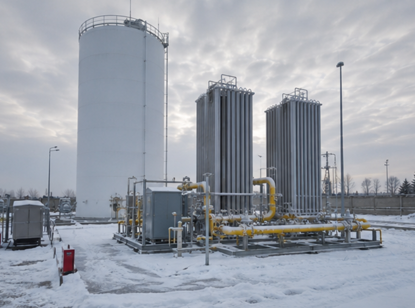 LNG Vaporizer Frost Problem