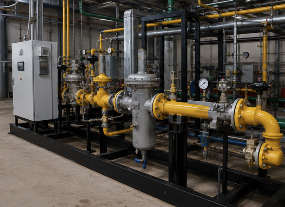 Gas Pressure Drop Burner Shutdown
