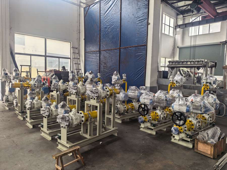 gas pressure regulating skid gas pressure regulating skid